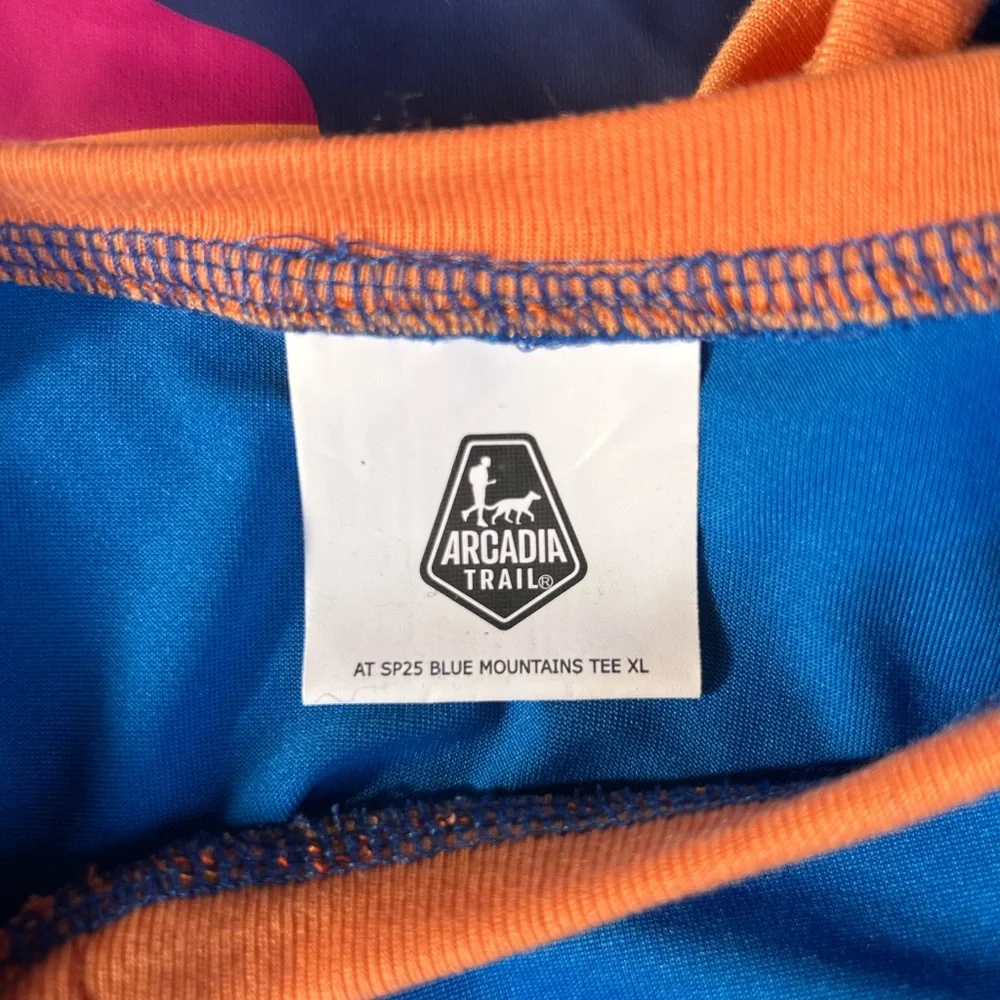New Arcadia Trail Blue Mountains high visibility dog shirt L